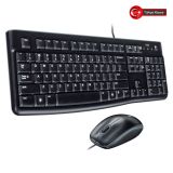 LOGITECH MK120, 920-002560, USB Kablolu, Türkçe Q, Klavye Mouse Set