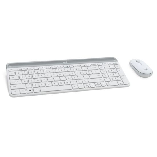 LOGITECH MK470 Beyaz, 920-009436, Kablosuz, Türkçe Q, Klavye Mouse Set