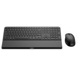 PHILIPS SPT6607B, Siyah, Türkçe Q, 2.4Ghz ve Bluetooth Kablosuz, Bilek