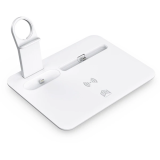 ALLY 4 in1 15W Kablosuz Hızlı Şarj Standı İPhone+İwatch+AirPods Pro Wi