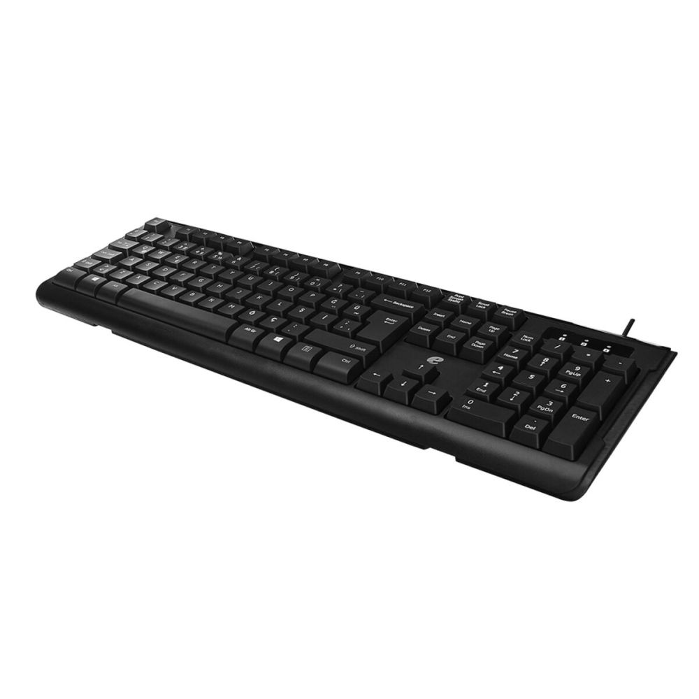 ACER eMachines, EAK9821S, Siyah, USB Kablolu, Türkçe Q, Klavye Mouse S