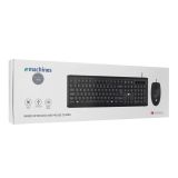 ACER eMachines, EAK9821S, Siyah, USB Kablolu, Türkçe Q, Klavye Mouse S