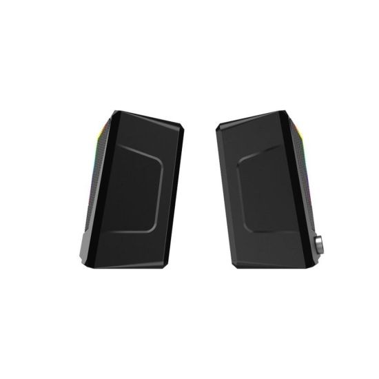 LENOVO DS104 LECOO 1+1 3W*2 RGB Aydınlatmalı Usb+3.5mm Jacklı Siyah Ho