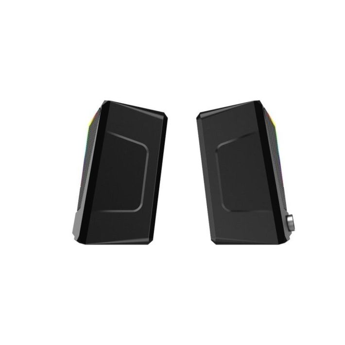 LENOVO DS104 LECOO 1+1 3W*2 RGB Aydınlatmalı Usb+3.5mm Jacklı Siyah Ho