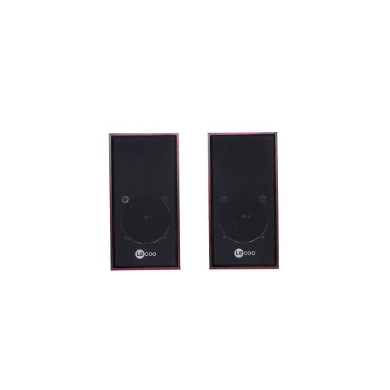 LENOVO DS105 LECOO Kompakt Masaüstü Ahşap 5W RGB Aydınlatmalı Usb+3.5m