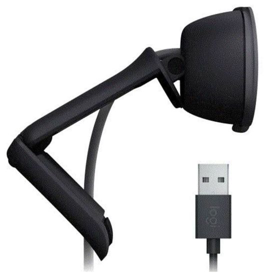 LOGITECH 960-001585, BRIO V-U0072, Full HD Dahili Mikrofonlu, Graphite