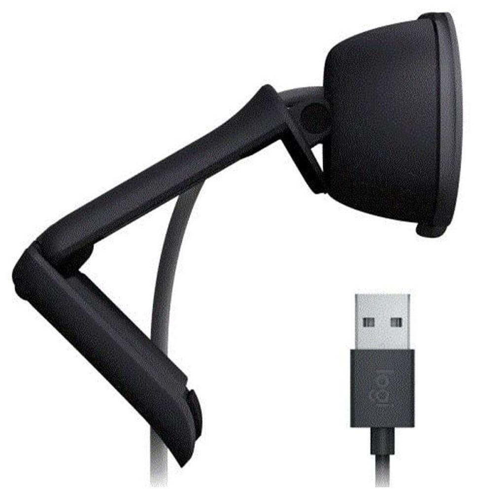 LOGITECH 960-001585, BRIO V-U0072, Full HD Dahili Mikrofonlu, Graphite