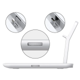ALLY 4 in1 15W Kablosuz Hızlı Şarj Standı İPhone+İwatch+AirPods Pro Wi