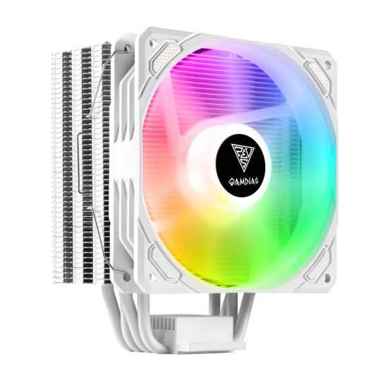 GAMDIAS BOREAS E1-410 WH, White Edition, 120mm, CPU Kule Tipi Hava Soğ