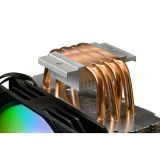 GAMDIAS BOREAS E1-410, ARGB, 120mm, CPU Kule Tipi Hava Soğutma, Doğrud