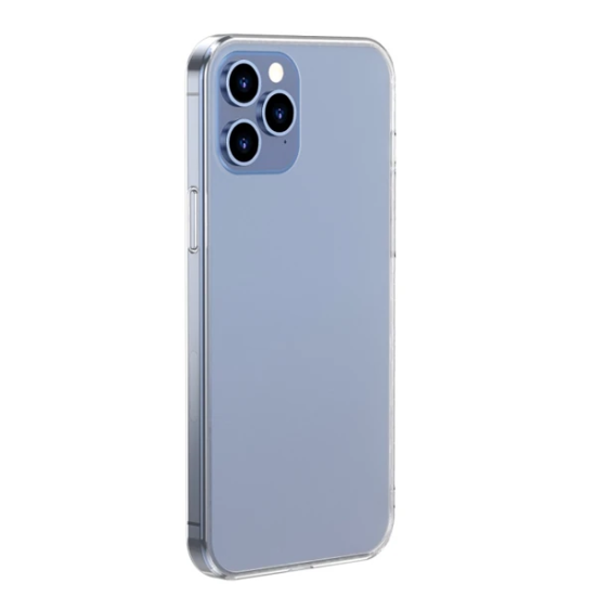 Baseus Frosted Glass iPhone 12 Pro Max 6.7inch Shockproof Koruyucu Kıl