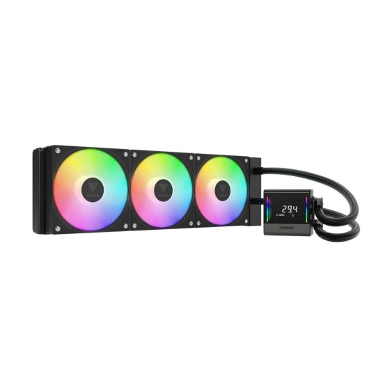 GAMDIAS CHIONE E4-360, 360mm, ARGB, 3 Fanlı, Dijital Ekran, CPU Sıvı S