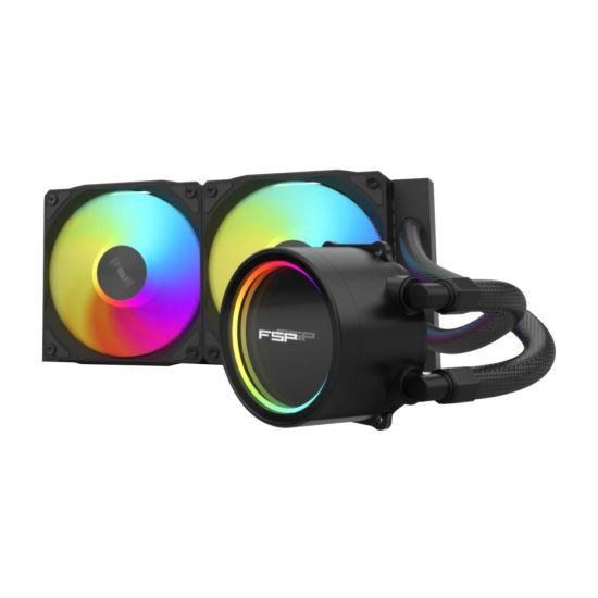 FSP AE24-B, 240mm, ARGB, 2 Fanlı, (LGA1851/1700/1200/AM4/AM5) Uyumlu, 