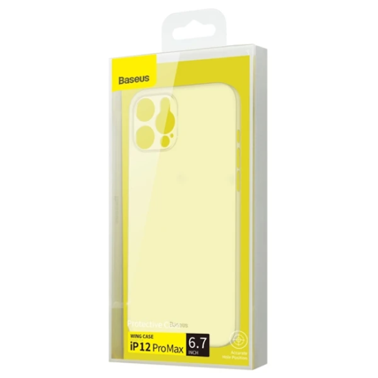 Baseus Wing Series iPhone 12 Pro Max 6.7inch Ultra İnce PP Kılıf