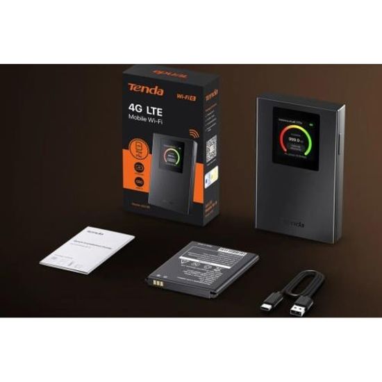 TENDA 4G185 (MF6) Kablosuz-USB 4G LTE Mobil Router Sim Kart Slotlu