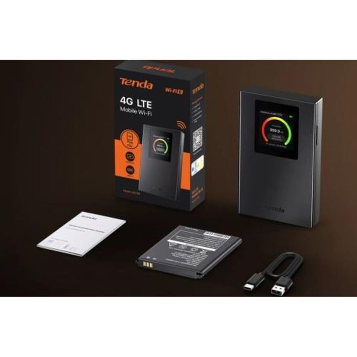 TENDA 4G185 (MF6) Kablosuz-USB 4G LTE Mobil Router Sim Kart Slotlu