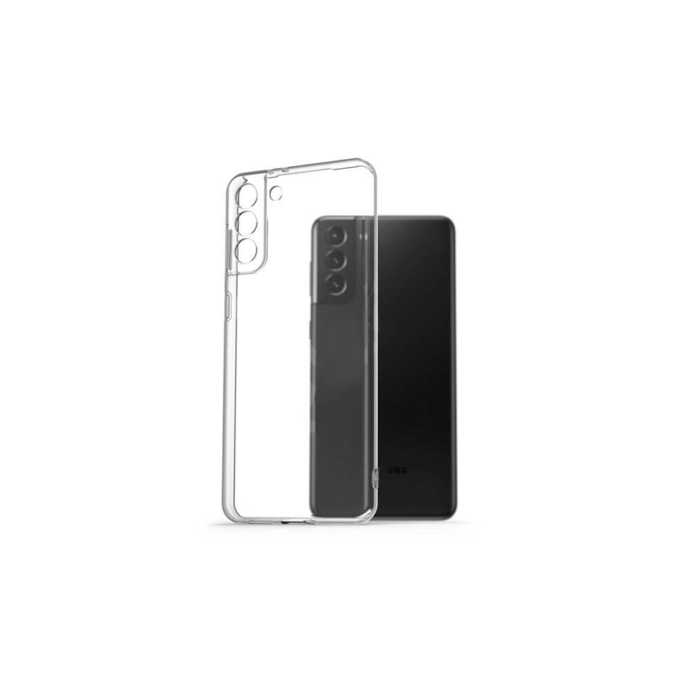 GOR Samsung Galaxy S21+ Plus Kılıf Kamera Korumalı Şeffaf Silikon Kılı