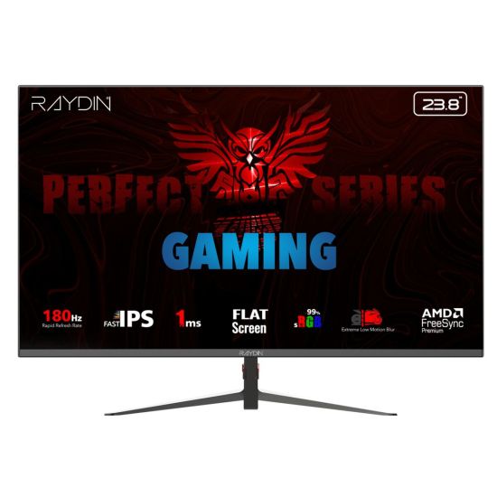RAYDIN MM24DFI-180HZ, 23.8", 1ms, 180Hz, Full HD, HDMI, DP, IPS L