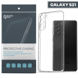 Samsung Galaxy S21 Kılıf Kamera Korumalı Şeffaf Silikon Kılıf