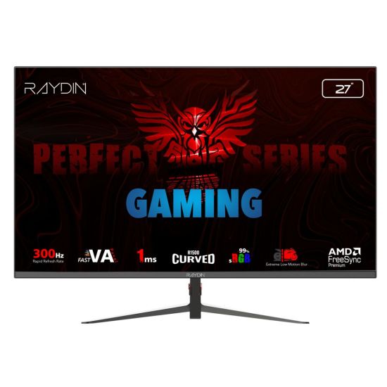 RAYDIN MM27RFA-300HZ, 27", 1ms, 300Hz, Full HD, 2xHDMI, DP, VA LE