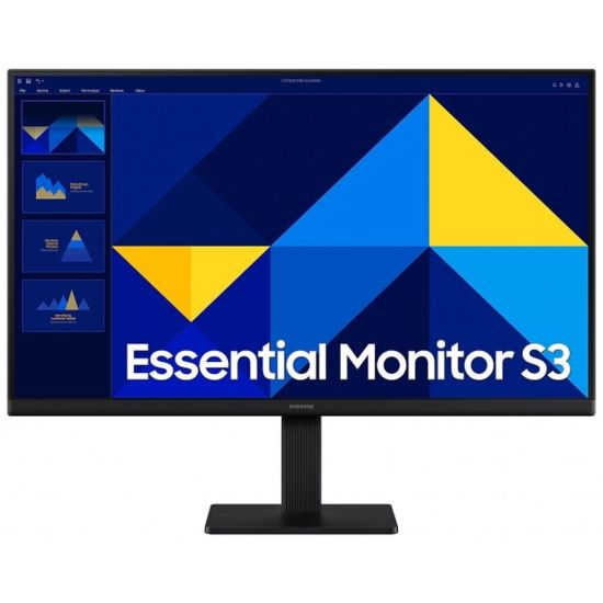 SAMSUNG 24 ESSENTIAL S3 LS24D300GAUXUF IPS 5Ms 100Hz HDMI VGA VESA FHD