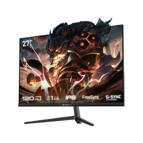 GAMEBOOSTER 27 GB-2712FF IPS FREESYNC,G-SYNC 1Ms 120Hz HDMI+DP FHD GAM