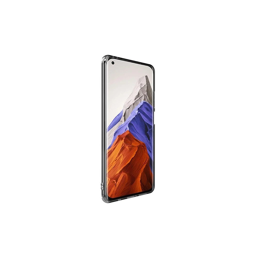 GOR Xiaomi Mi 11 Pro Kılıf Kamera Korumalı Şeffaf Silikon Kılıf