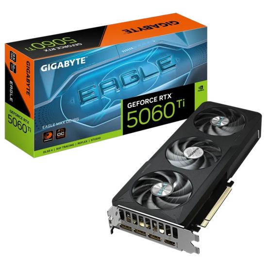 GIGABYTE GV-N506TEAGLEMAX OC-16GD, RTX5060TI, EAGLE MAX OC, 16Gb, GDDR