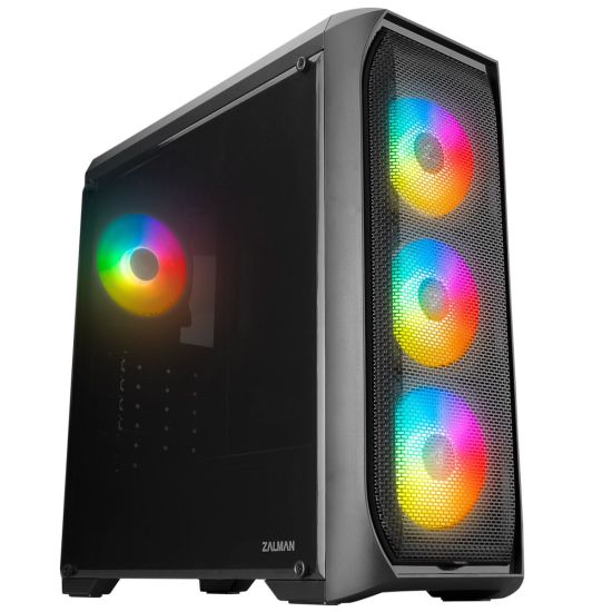 ZALMAN N5 MF (SE), MegaMax, 600W 80+ Bronz, Mesh Panel, Şeffaf Plastik