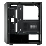 VENTO VG3400S Mid Tower, 750W 80+ Siyah, Temperli Cam, RGB, ATX GAMING