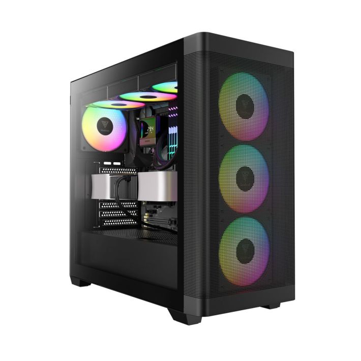 GAMDIAS ATHENA M3, 850W, 80+ Bronze, Tempered Glass, Type-C, Mesh Ön P