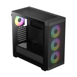 GAMDIAS ATHENA M3, 850W, 80+ Bronze, Tempered Glass, Type-C, Mesh Ön P