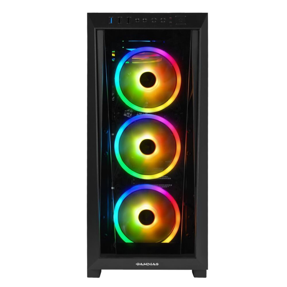 GAMDIAS TALOS M1 Elite, 850W, 80+ Bronze, Tempered Glass, ARGB, ATX GA
