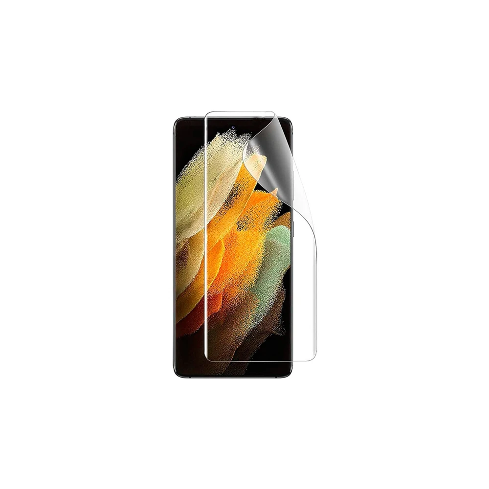 GOR SM Galaxy S21+Plus HD Darbe Emici Ekran Koruyucu Jelatin 5 Adet Se