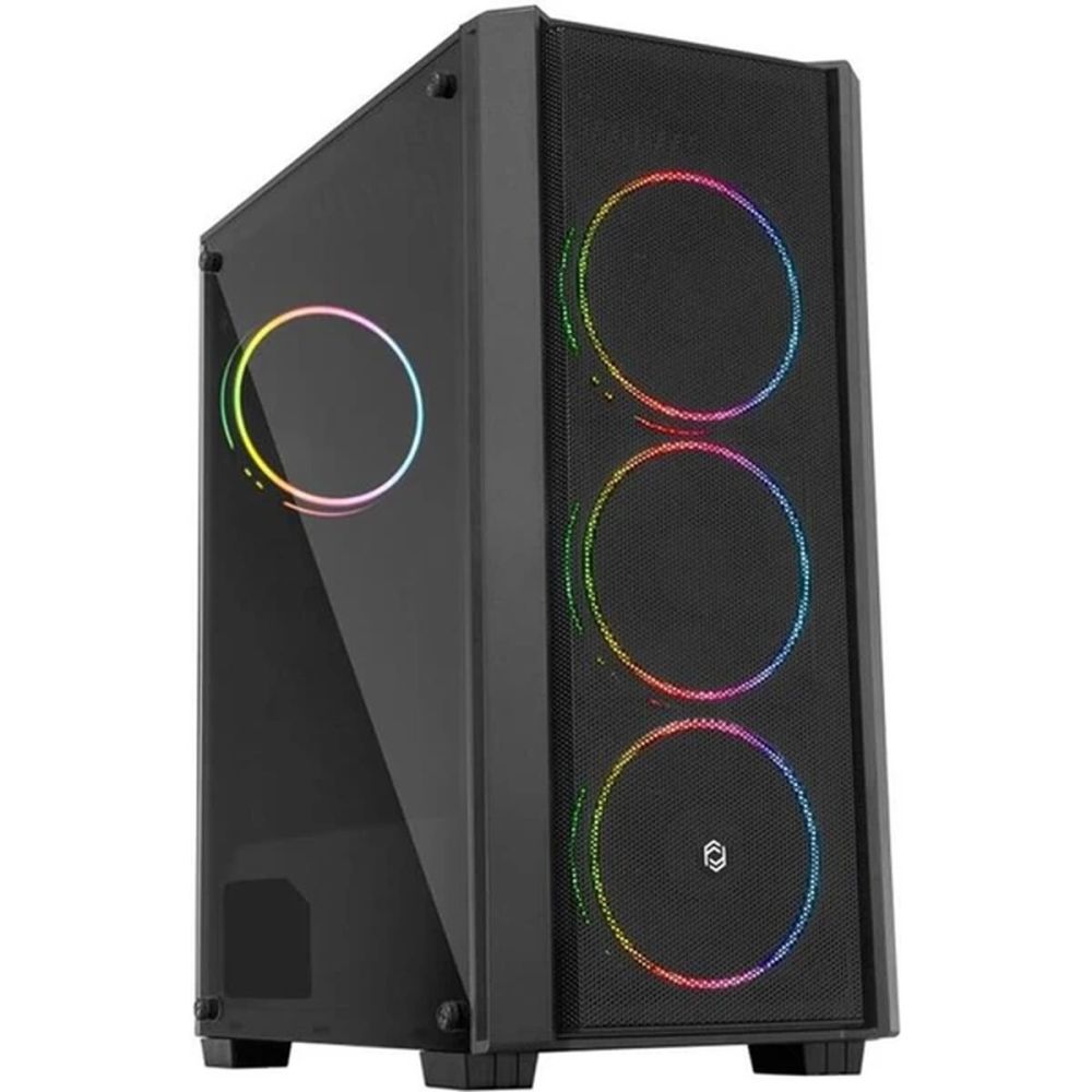 FRISBY FC-9415G 500W SIYAH DOUBLE SLIM RING FAN MESH KASA