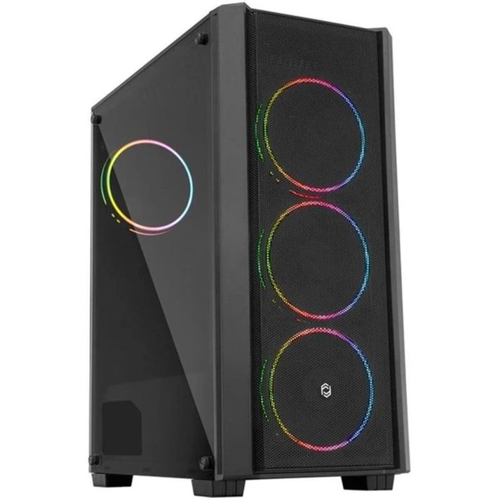 FRISBY FC-9415G 500W SIYAH DOUBLE SLIM RING FAN MESH KASA