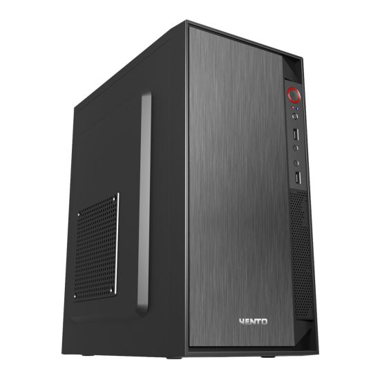 VENTO VS119S Mid Tower, Peak 400W Siyah, ATX Kurumsal KASA