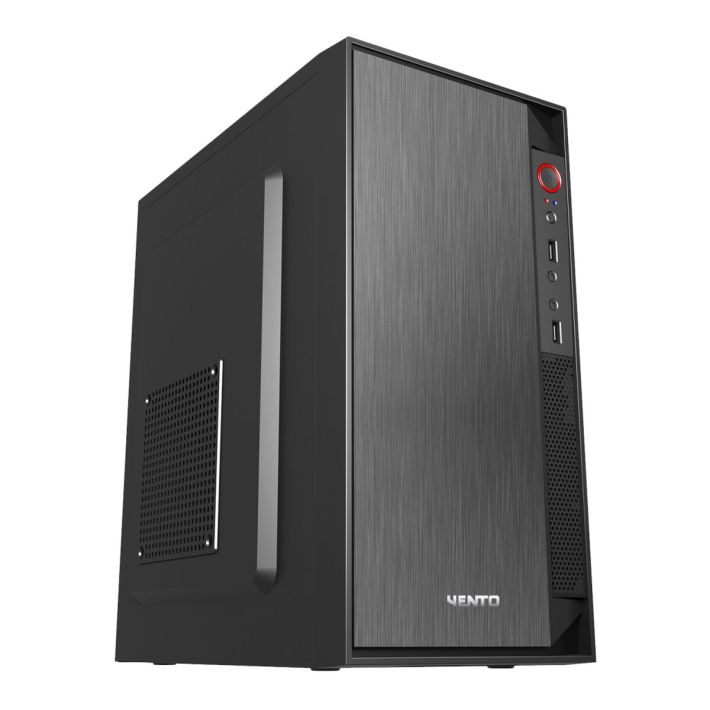 VENTO VS119S Mid Tower, Peak 400W Siyah, ATX Kurumsal KASA