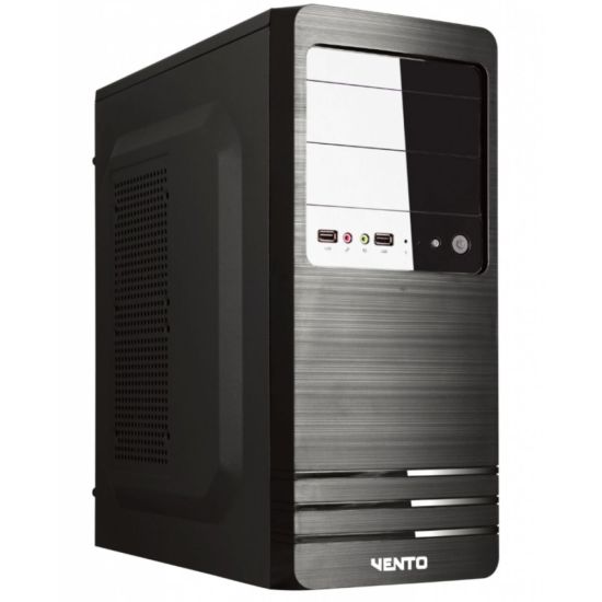 VENTO VS114F Mid Tower, 400W Siyah, Kurumsal KASA