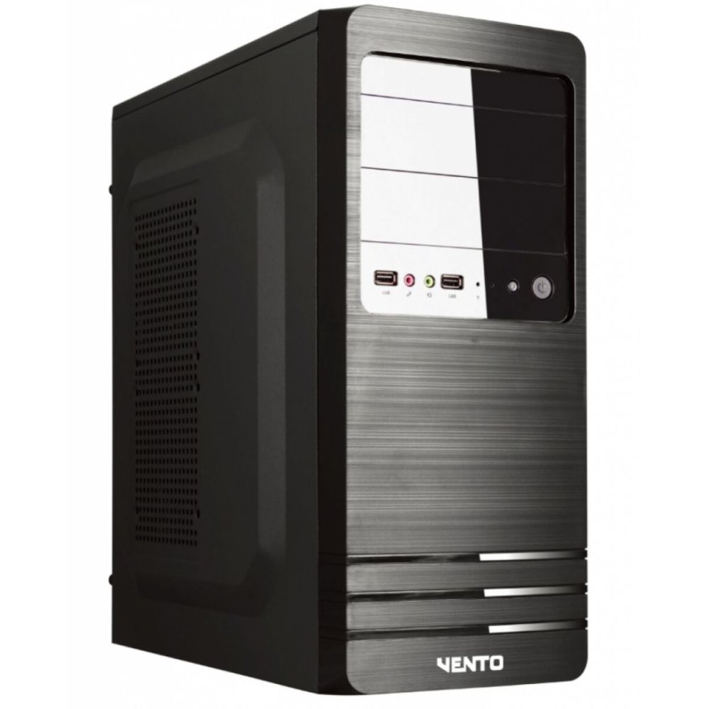 VENTO VS114F Mid Tower, 400W Siyah, Kurumsal KASA
