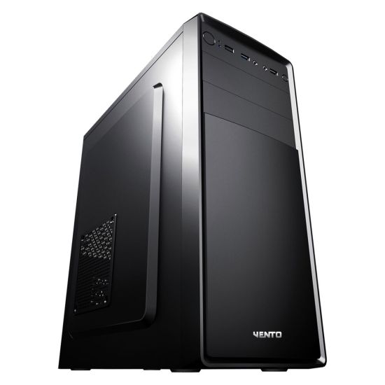 VENTO VS121S Mid Tower, 300W Siyah, ATX Kurumsal KASA