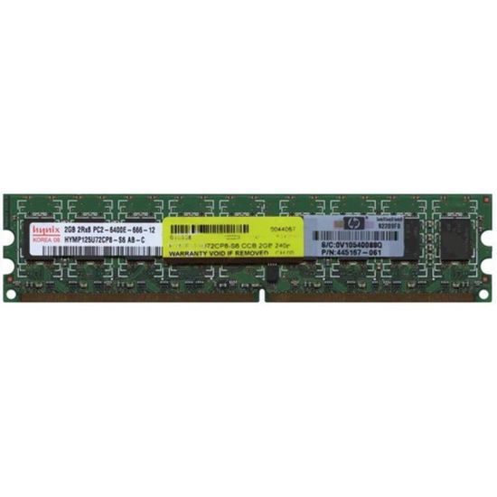 HYNIX 2GB 800Mhz DDR2 2Rx8 Server Ram HYMP125U72CP8-S6 PC2-6400E -666-