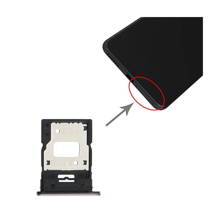 Xiaomi Mi 11 Lite Sim Hafıza Kart Kapağı Tutucu