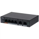 DAHUA CS4006-4GT-60, 4 Port, Gigabit, PoE 60W, 2 Port Uplink, Cloud Yö
