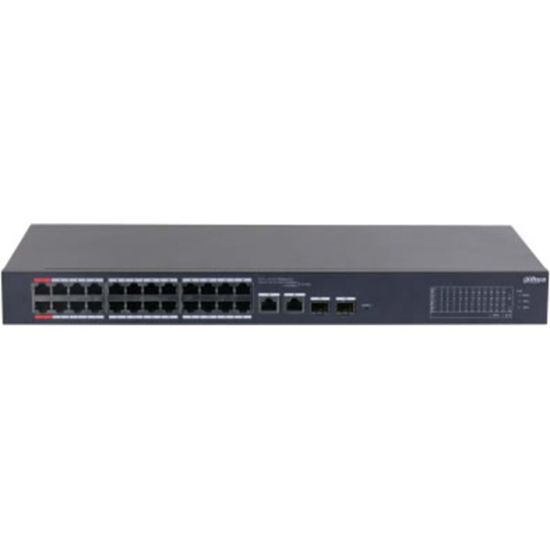 DAHUA CS4226-24ET-240, 24Port, Megabit, PoE 240W, 2 Port SFP Gigabit C