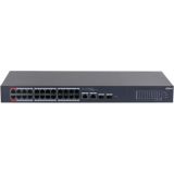DAHUA CS4226-24ET-240, 24Port, Megabit, PoE 240W, 2 Port SFP Gigabit C