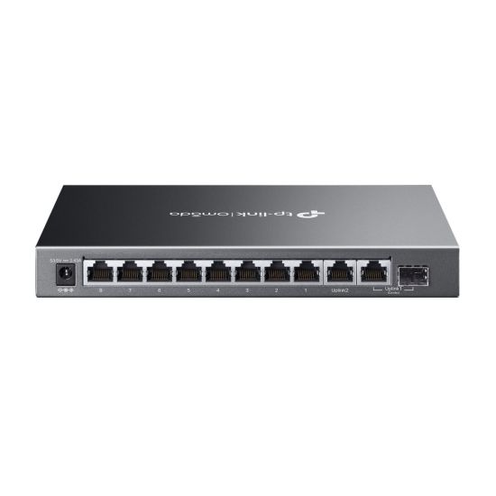 OMADA ES210GMP, 10 Port Gigabit, 8 Port PoE+, 1Port Gigabit Combo SFP,