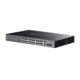 OMADA ES228GMP, 28 Port Gigabit, 24 Port Poe+, 2 Port Gigabit SFP, 384