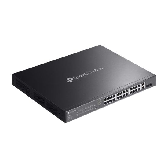 OMADA ES228GMP, 28 Port Gigabit, 24 Port Poe+, 2 Port Gigabit SFP, 384