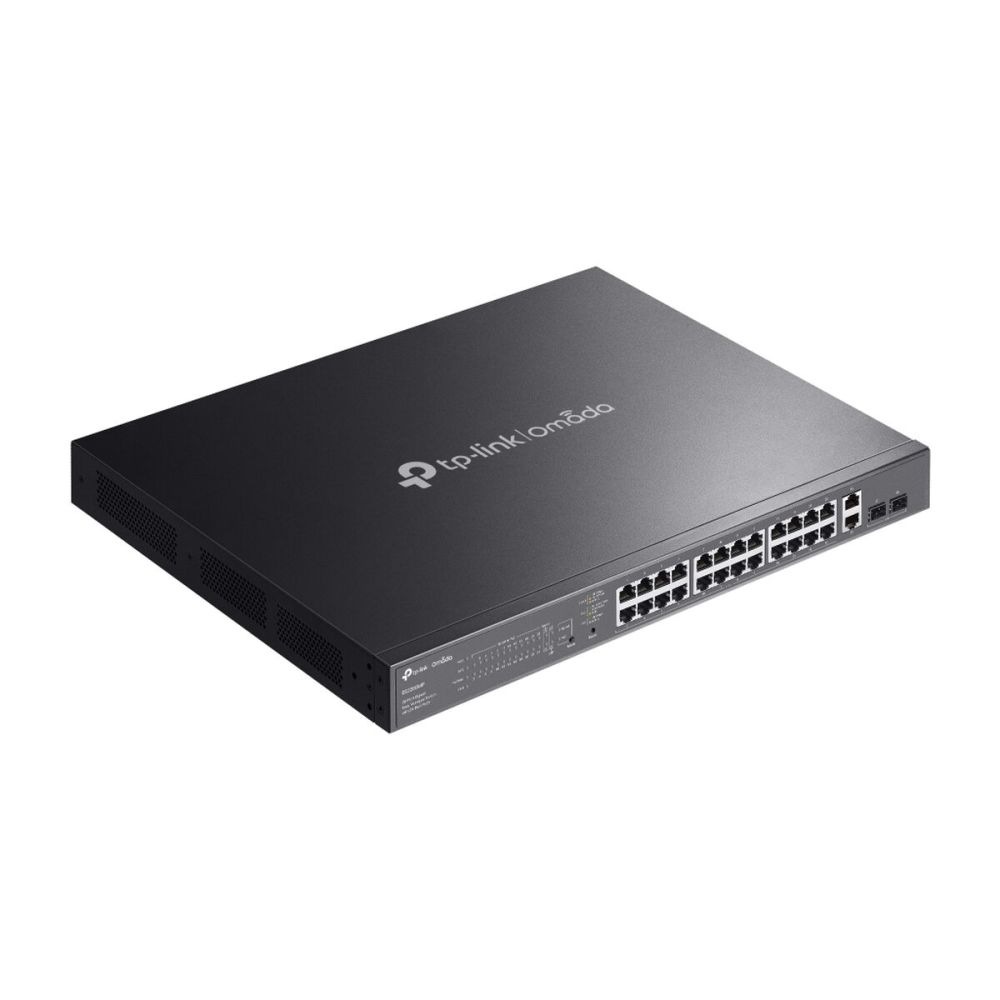 OMADA ES228GMP, 28 Port Gigabit, 24 Port Poe+, 2 Port Gigabit SFP, 384